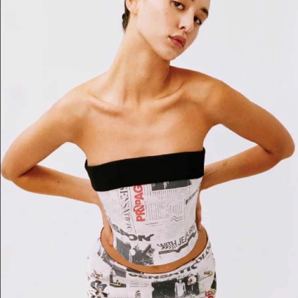 With Jean Read All About It Corset